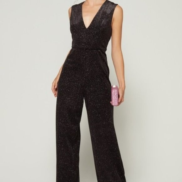 Night out- metallic Jumpsuit - Picture 1 of 6